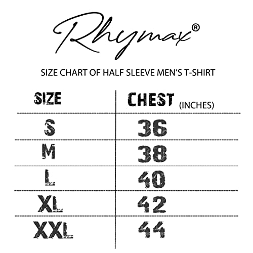 Image of RHYMAX Men Cotton Printed T-Shirt Legends are Born in July Birthday Graphic Tee Regular Fit