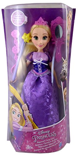 Largos mechones de Disney Princess Rapunzel
