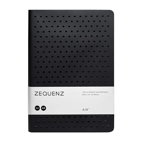 Carnet de notes Classic 360 Air noir à pois taille L pour bullet journal