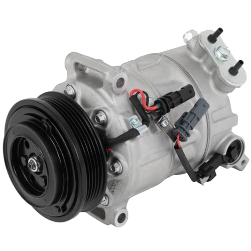 Image of SCITOO AC Compressor for Chevrolet for Equinox 2.4L 2012-2014, Fast Cooling Air Conditioner Compressor for GMC for Terrain 2.4L 2012-2015