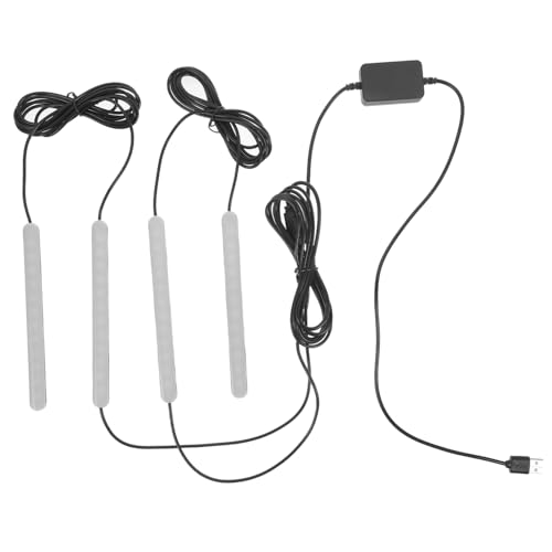 ABOOFAN Dynamic Led Car Lights 2-line Design Sound Control Car Interior Lights Kit for Men