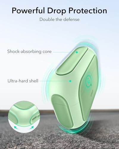 Image of ESR for AirPods Pro 2 Case, Compatible with MagSafe, Light Green