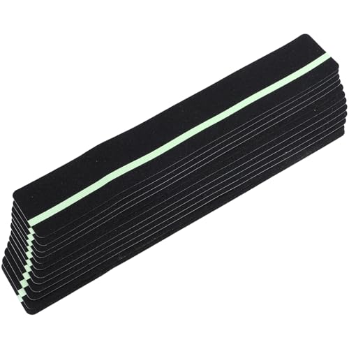 Marches escalier bois antidérapantes de sécurité pour palier extérieur - Lot de 12