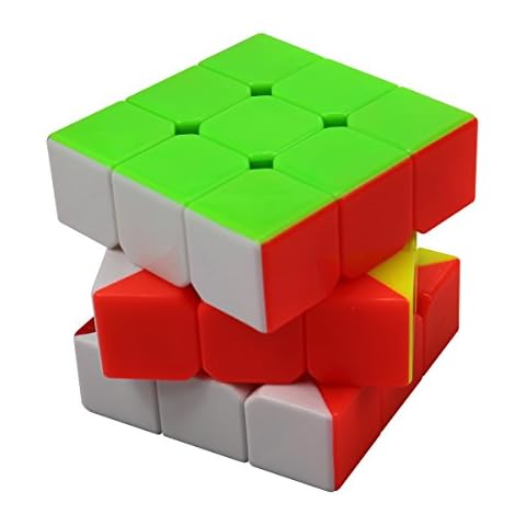 FC MXBB 3x3x3 Speed Cube Stickerless Magic Cube Colorful(56mm), Environmentally friendly ABS Material harmless to human body; Ideal toys for kids Cover
