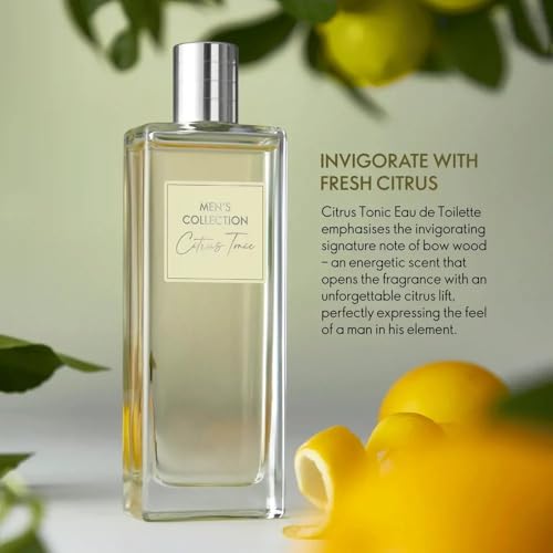 Image of Oriflame Men's Collection Citrus Tonic Eau de Toilette, Natural Bergamot and Lemon Fragrance