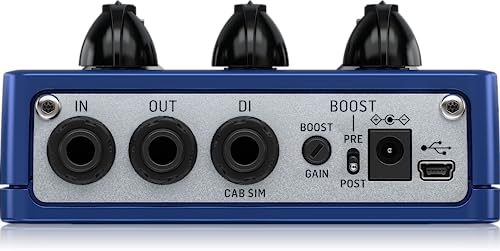TC Electronic Ampworx DC30 Preamp - Electric Guitar Preamp, Blue - Image 4