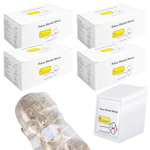 CPR Manikin Training Protector for CPR Training Manikin Individually Wrapped 200 Shields (7.5 x 12.8)