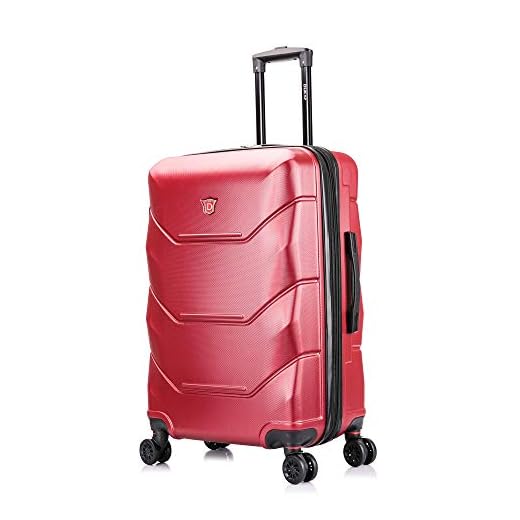 Can i take a box of wine in hold luggage DUKAP ZONIX Spinner Luggage for Travel