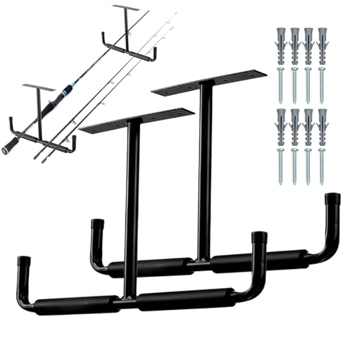 Support de rangement robuste de plafond en acier de qualité industrielle - 8
