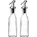 Oil and Vinegar Bottles Cruets Dispensers - 150ml - Set of 2