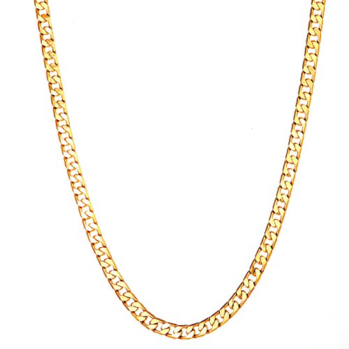 Collier pour hommes plaqué or le cadeau idéal pour marquer un anniversaire important
