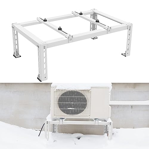 Support de montage pour climatiseur au sol universel en acier robuste pour compresseur