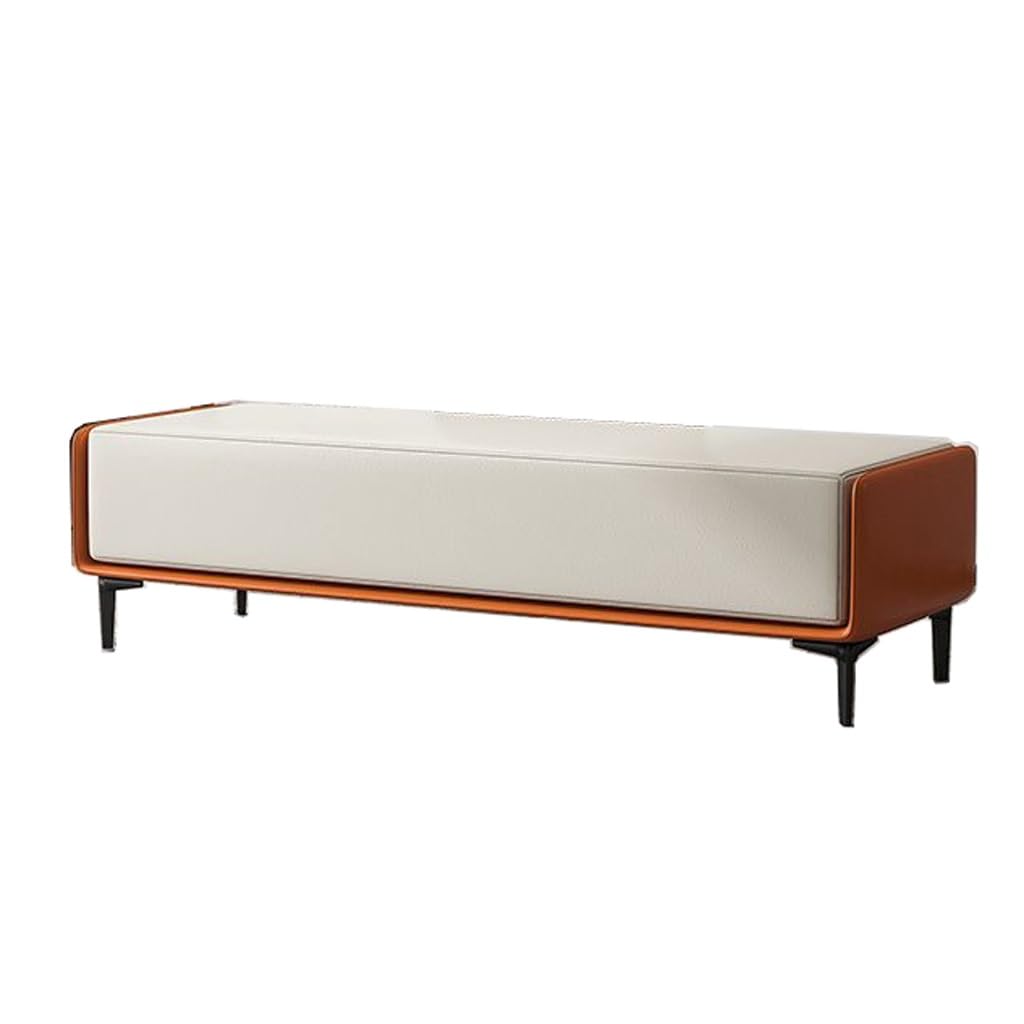 WDSOPK Footstool For Front Door Entrance Shoe Changing Stool Bed End Stool Bedroom Cloakroom Home Door Can Sit And Wear Shoe Stool Sofa Stool Bedside Stool Outdoor Bench Shoe Be（A-M 120cm）