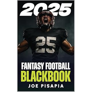 The Fantasy Football Black Book 2025 Audiolibro Por Joe Pisapia arte de portada