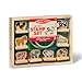 Produktbild Melissa & Doug - Holz-Stempelset Bauernhoftiere, 8 Holzstempel, 2 Stempelkissen, Aufbewahrungsbox, Für Kinder ab 3 Jahren