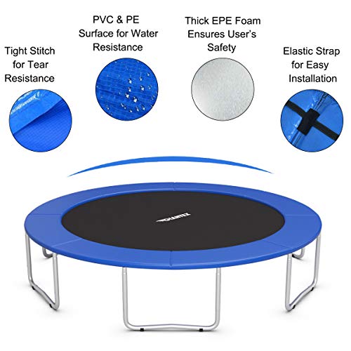 image for Giantex Trampoline Pad, 8ft 10ft 12ft 14ft 15ft 16ft Trampoline Replac