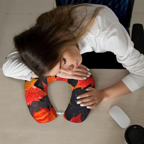 Almohada de viaje en memory foam con funda suave miniatura 7