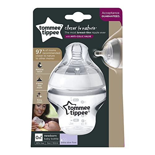 Mamadeira Tommee Tippee Closer To Nature 1 Und 5oz/150ml Neutra - 522820, Multilaser, Incolor