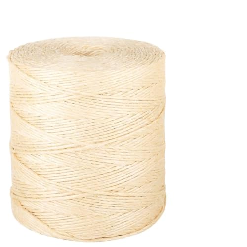 Genérico Cuerda 100% sisal 2 mm 300 m,Bricolaje,Accesorios de Bricolaje,Cadenas, Alambre y Cuerda,Sogas y Cuerdas metálicas-155000