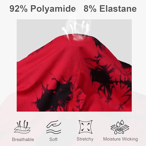 Tie Dye High Waisted Seamless Women's Yoga Leggings Soft Tummy Control Workout Leggings for Gym Athletic4