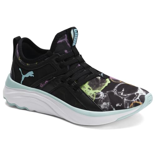 PUMA Kids Girls Softride Sophia Lace Up - Sneakers Shoes Casual - Black - Size 5.5 M