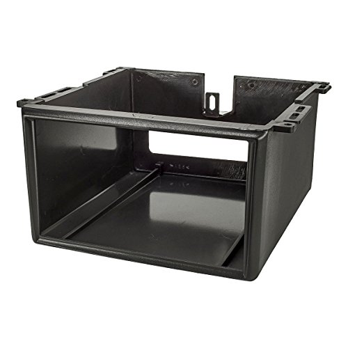 tomzz Audio 2400-016 Soporte Universal para Radio bajo el gabinete para Dispositivos 2DIN Coche camión Barco Autocaravana vehículos de construcción vehículos comerciales