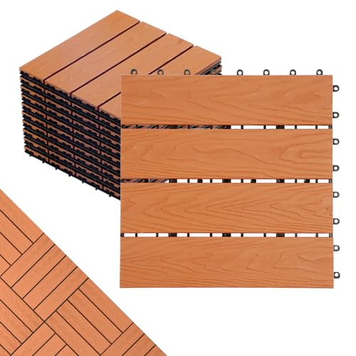 Polymer Interlocking Composite Deck Tiles (ShunHong)