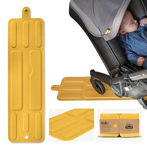 Image of Taf Toys Baby Rocker Will Put Your Baby to Sleep in no Time. Portable Baby Stroller Rocking Mat. Stroller Soother - Shusher Baby Sleep Aid. Ideal for Naps On-The-Go. Durable & Lightweight (Yellow)