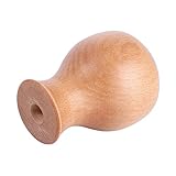 JECOMPRIS 1Stück Holzblumen Vase Dekorative Tischvase für Wohnzimmer Büro Multifunktionales Einrichtungszubehör für Trockenblumen und Zweige Rustikaler Landhausstil