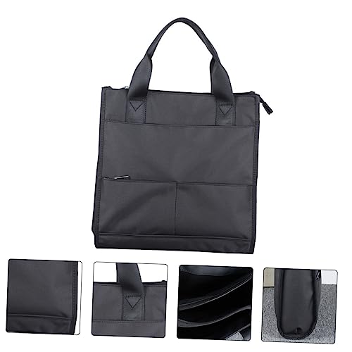 NUOBESTY 1pc Multi-functional Business Handbag for Men Versatile Tote Bag Three Compartments for Work Travel and College Use Chic Design3