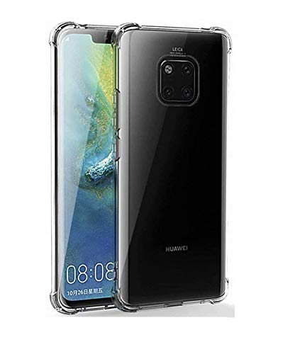 Helix Rubber Soft Bumper Transparent Silicon Shockproof Slim Back Cover Case for Huawei Mate 20 Pro