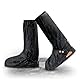 CHENGCKJ Schuhüberzieher Wasserdicht Regenschutz Schuhe Überschuhe Wiederverwendbar mit Reflektorstreifen Regenschuhe 43-45 Regenüberzieher Schuhe rutschfeste Regenfüßlinge Hohe Regenschutz Galoschen