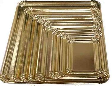 chiner® - Bandeja Cartón Pastelería Oro (40 x 50 (25 unds.))