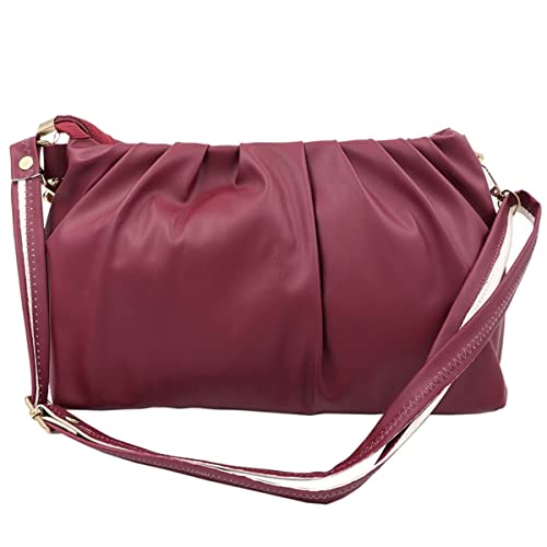 Image of Women's Cloud Shape Sling Bag Trendy Fashion Shoulder Bag Chain Handle Crossbody Bag for Girls