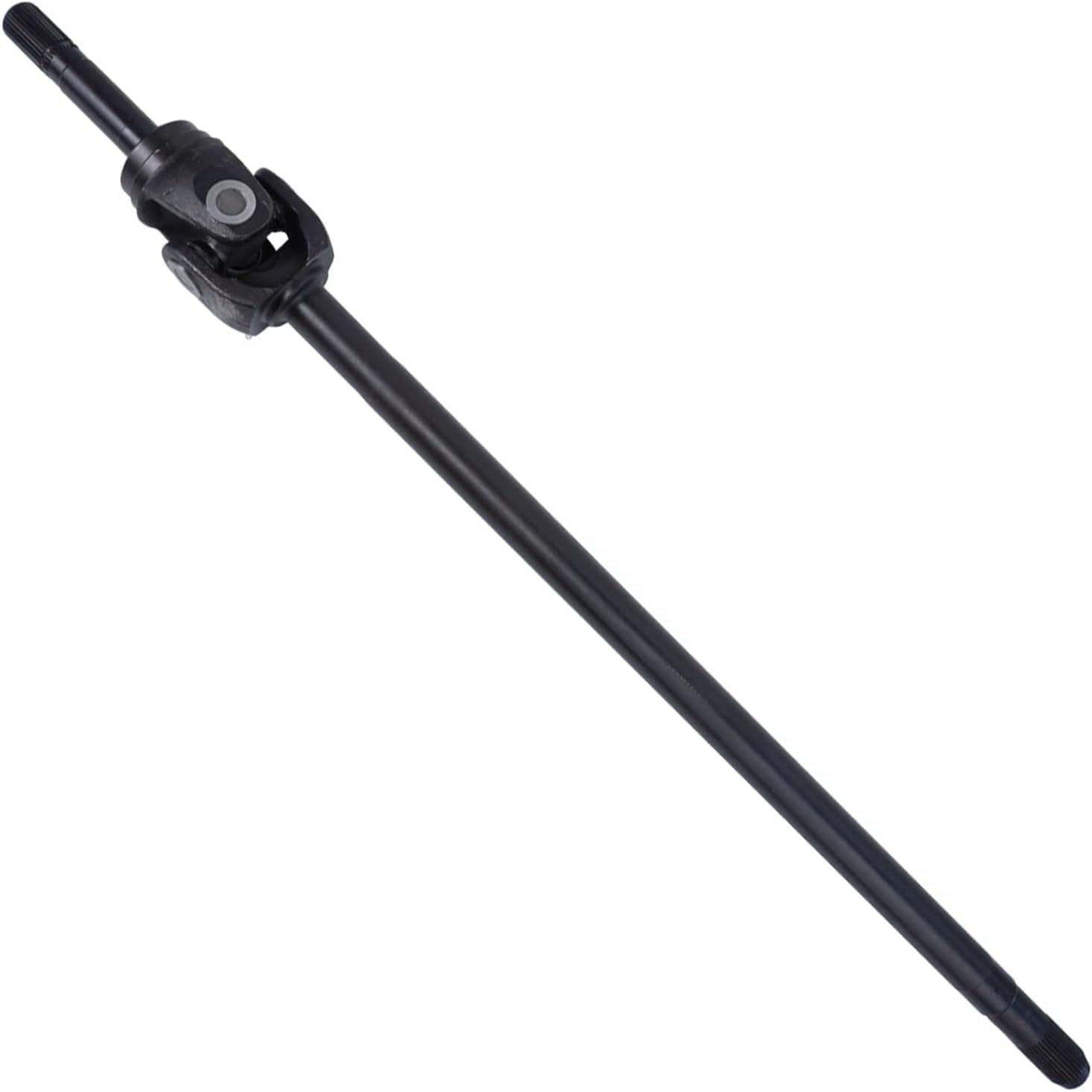Detroit Axle - 4WD Front Right U-Joint Axle for 1999-2004 Ford F-250 F-350 F-450 F-550 Super Duty 2000-2005 Excursion, Passenger Side U-Joint Axle Shaft Assembly Replacement