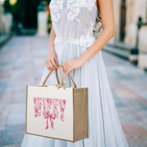 KongMoTree Bride Wedding Tote Bag Floral Tote miniatura 3