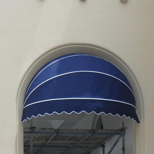 Store extérieur pliable contre le soleil auvent de porte rétractable