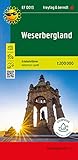 Weserbergland, Erlebnisführer 1:200.000, freytag & berndt, EF 0013: Freizeitkarte mit touristischen Infos auf Rückseite, wetterfest und reißfest. (Erlebnisführer: EF) - Herausgeber: freytag & berndt 