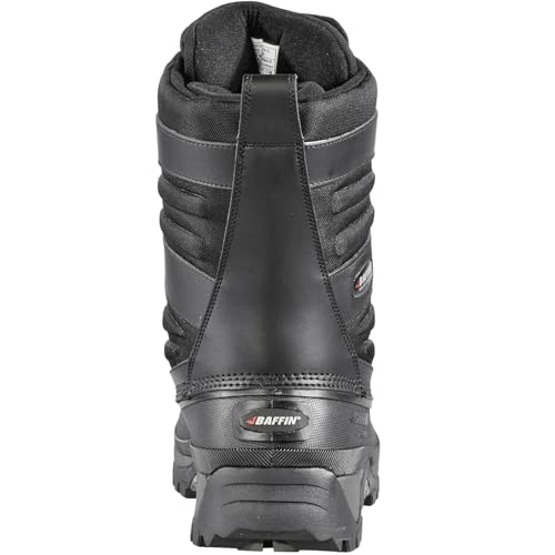 Image of Baffin Men's CROSSFIRE Waterproof Insulated Winter Hunting Boots | Tundra Rated, Tall-Height, Leather & Nylon Upper, Speed-Lace Front Fastening, Rubber Outsole