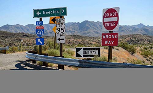 Eletina 176622734 New Warning Signs Metal Tin Sign -Caution Speed Bumps Ahead Safety Slow Down Calm Traffic Wall Decor Outdoor Industrial Aluminum Sign 12X8 Inches Warning Signs Prompt Signs thumb #4