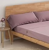 Donegal Collections - Sabanas 150 x 190 - Juego de Sabanas Cama 150 Magenta - Bajera, Sabana Encimera y 1 Funda de Almohada - Primavera Verano - Estampadas Tacto Extra Suave - Algodon/Poliester