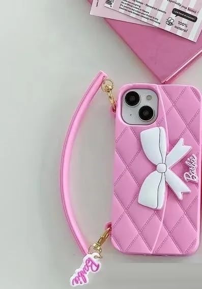 Image of COVERLY Luxury Vibe Cute Sling Bag Doll Chic Phone Case for iPhone 12 Pro Hand Bag Purse Case with Strap,Wallet Phone Chain Cover | Fashion iPhone 12 Pro Case | Stylish iPhone 12 Pro Case for Girls
