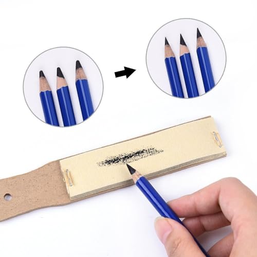 Lápices para dibujar tus ideas en cualquier lugar juego de 18 piezas de papelería para arte 4