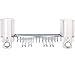 Better Living Products 76254-14BSK AVIVA Dispenser Shower Basket, White