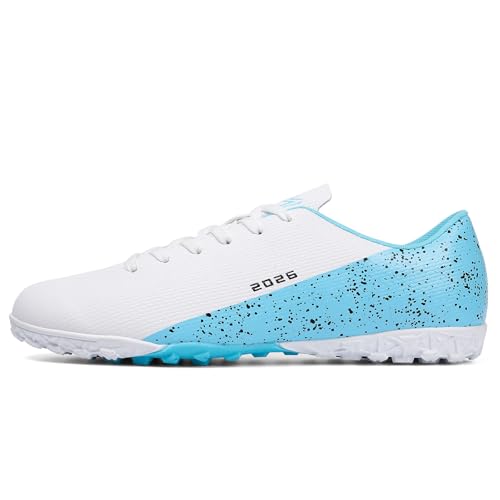 Image of Mens Soccer Cleats Womens Indoor Soccer Shoes Wide Baseball Turf Shoes Adult Youth Rugby Shoes Big Boys Small Spikes AG TF Football Boots