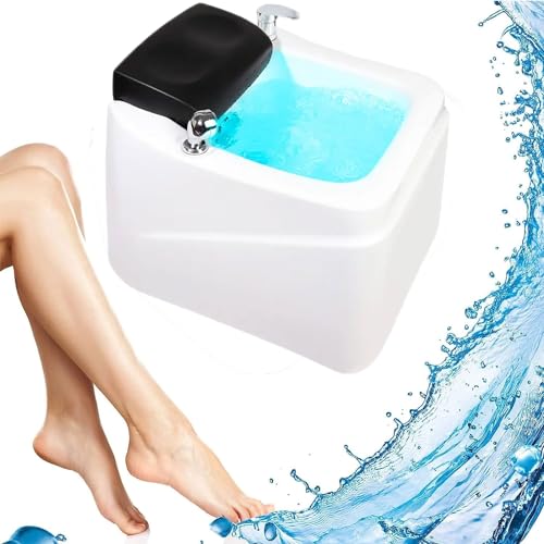 Spa de pies acrílico con masaje y luces LED