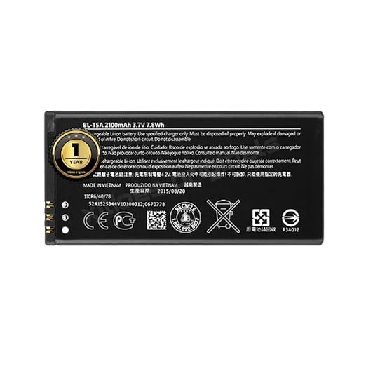 Image of BL-T5A Battery for Nokia Microsoft Lumia 550 730 735 738 RM1038 RM1040 (2100mAh) Battery with 1 Year Warranty** (N109)