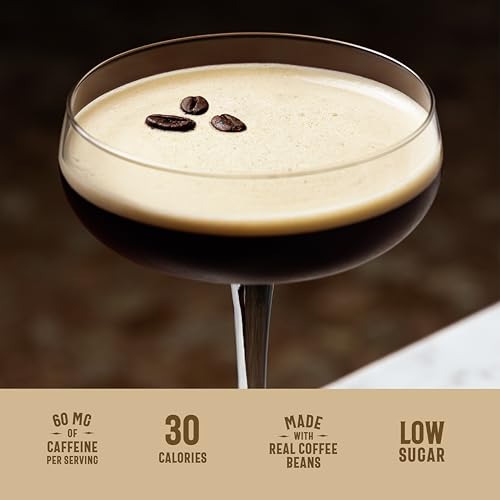 Image of Owen's Espresso Martini Mix, Premium Cocktail Mixer Made with Real Coffee Beans - 8oz Cans (12 pack)