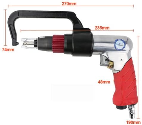 Pneumatic Spot Welding Drill Metal Sheet Solder Spot Drill Positioning Drill 8mm