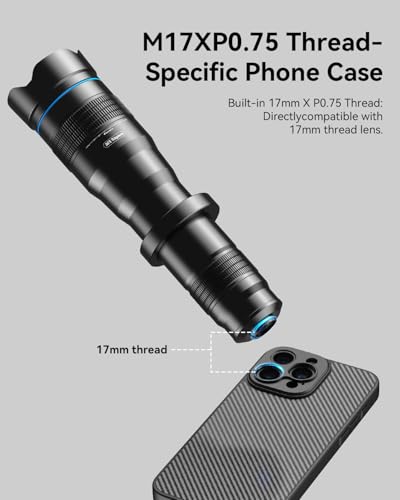 Objectif 36x pour iPhone 16 Pro Max APEXEL téléobjectif avec coque et support de trépied - 6